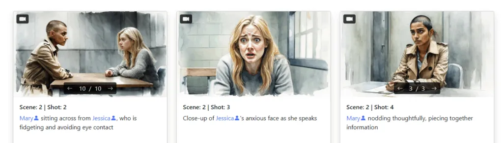 Character consistency banner