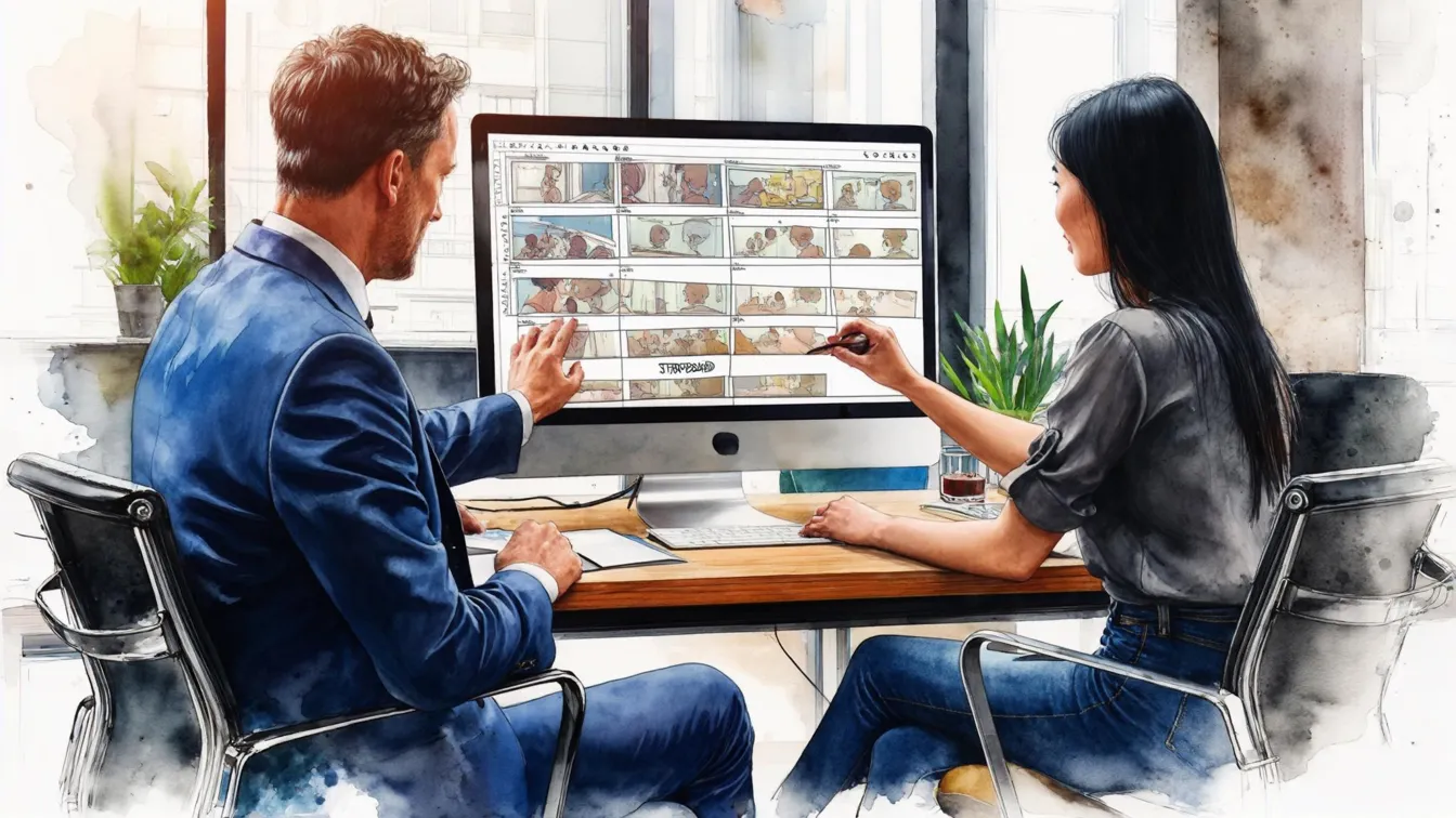 Storyboard pitch example