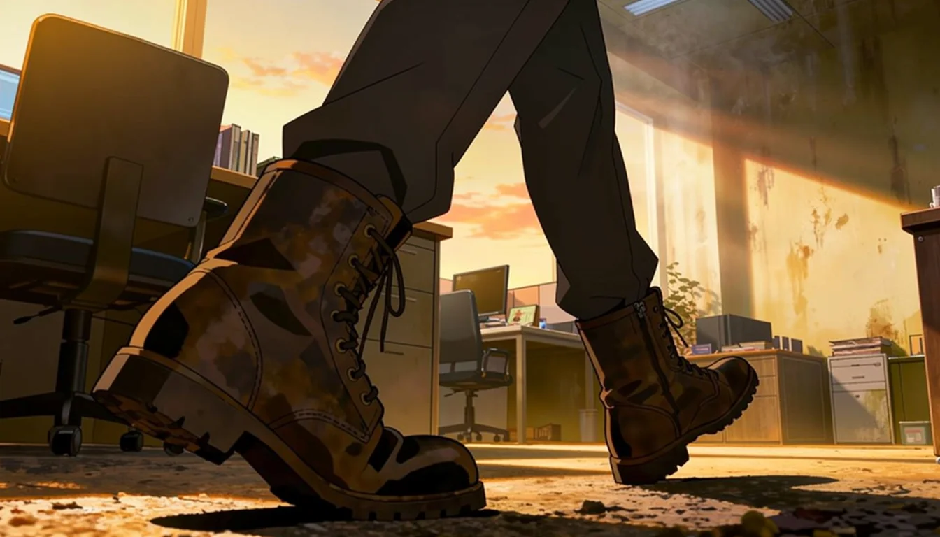 Final storyboard shot in Storyboarder AI after Iterate removed the unwanted character — clean insert with composition preserved