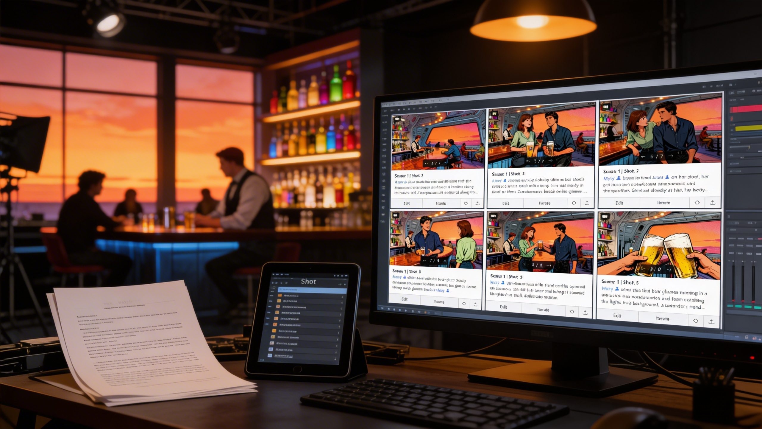 From script to storyboard — AI storyboard generator pipeline